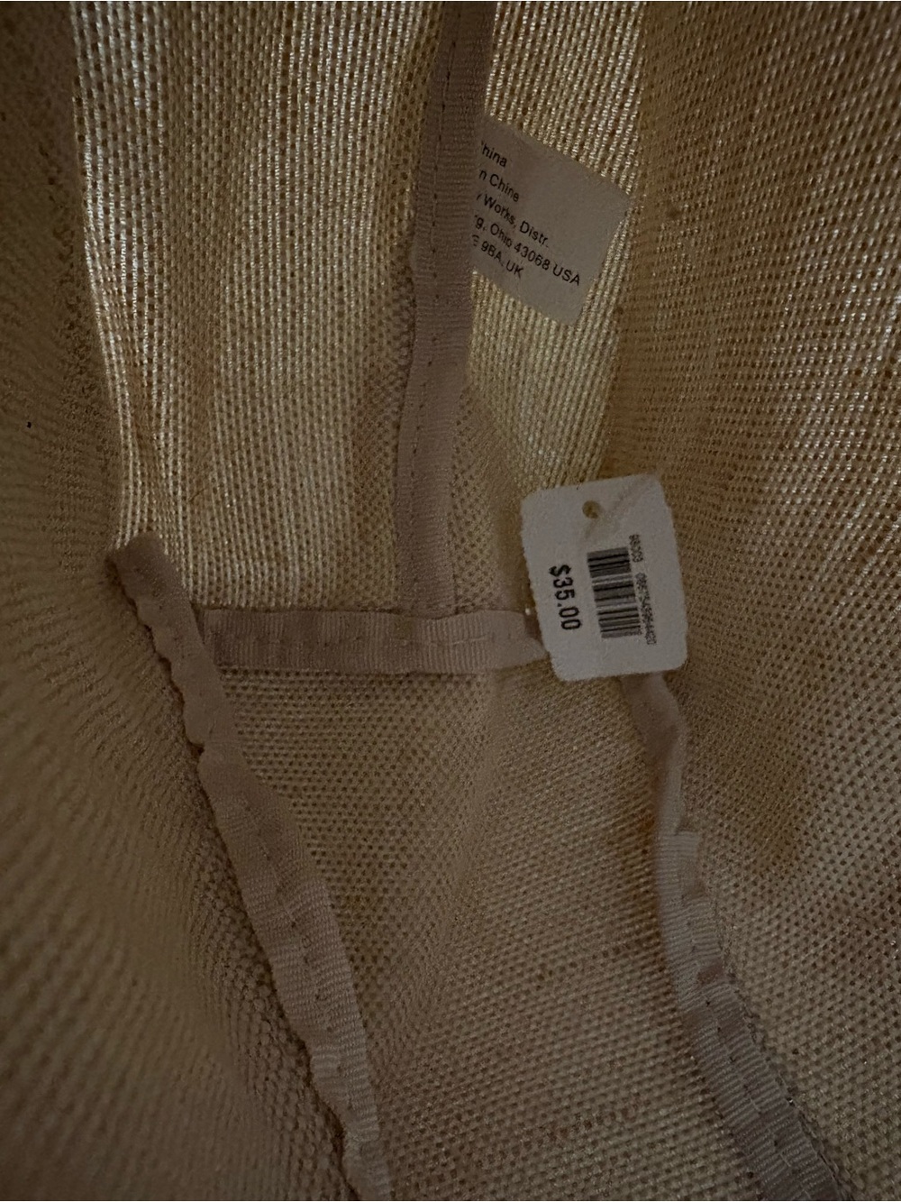 Bath & Body Works Ecru Canvas
Tote Bag with Gold Glitter Palm
Tree 🌴, Large - Picture 16 of 17